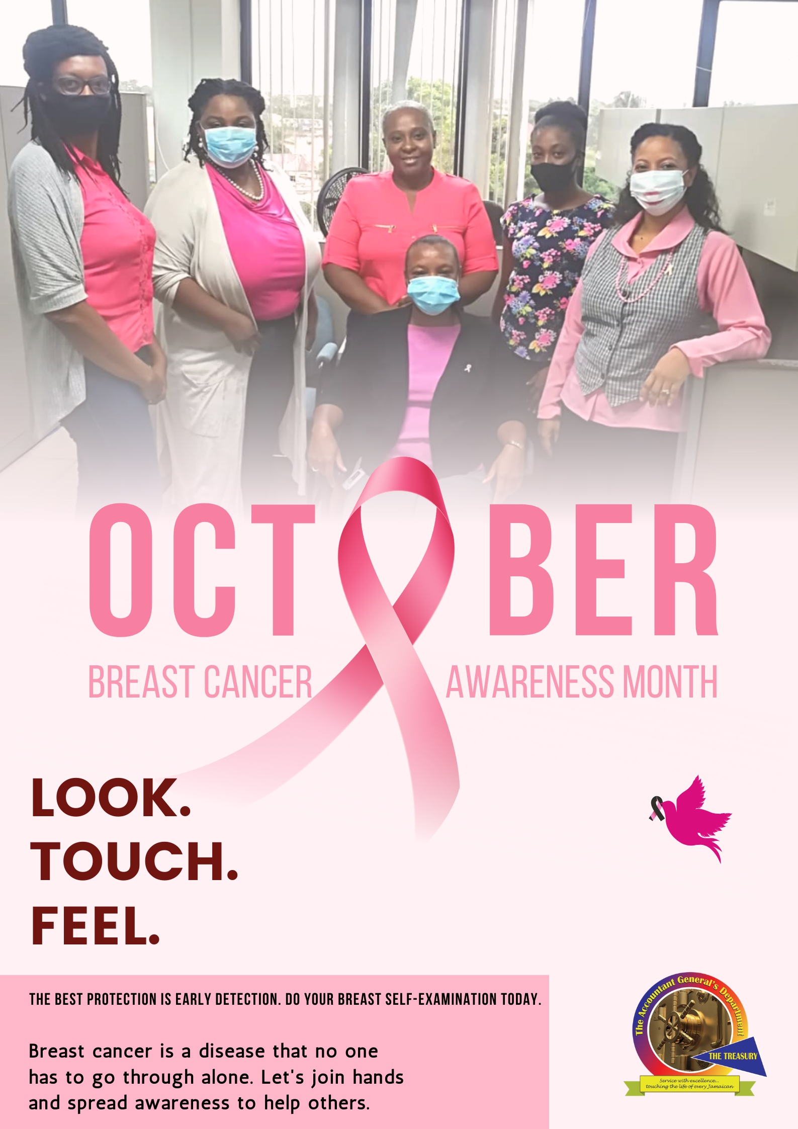 Breast Cancer Awareness | THE BEST PROTECTION IS EARLY DETECTION –  Accountant General's Department
